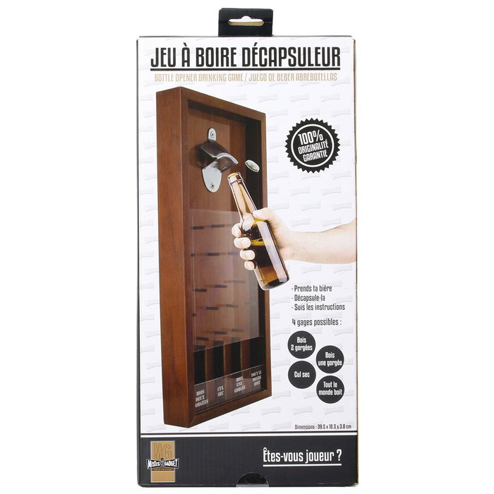 Mister Gadget Juego Beber Abrebotellas Bistrot 39,5x18,5x4 cm Mister Gadget Juego Beber Abrebotellas Bistrot 39,5x18,5x4 cm