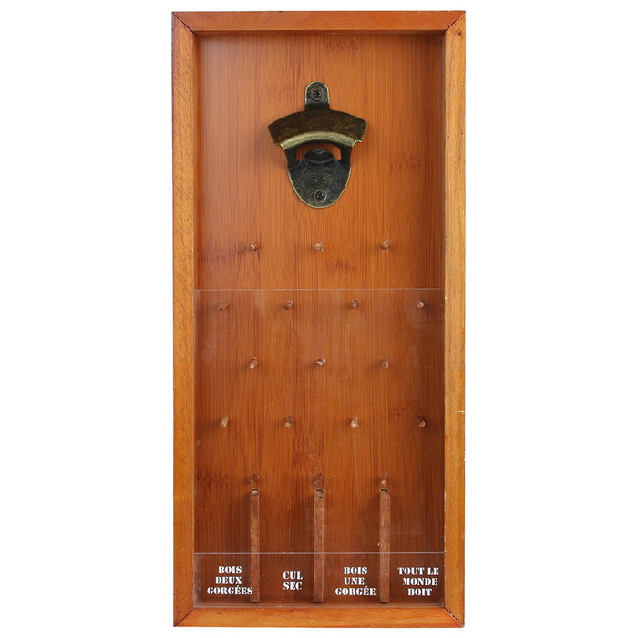Mister Gadget Juego Beber Abrebotellas Bistrot 39,5x18,5x4 cm Mister Gadget Juego Beber Abrebotellas Bistrot 39,5x18,5x4 cm