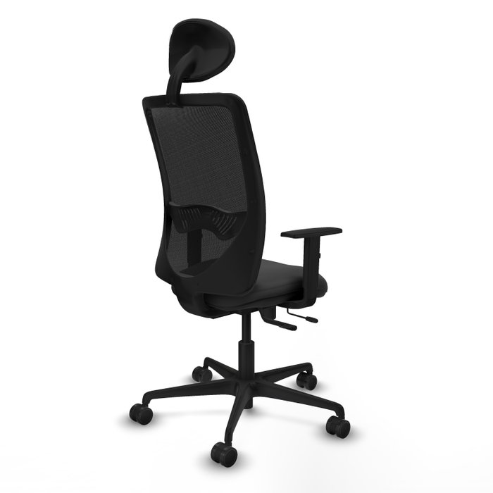 PIQUERAS Y CRESPO Silla de oficina Zulema con mecanismo Sincro/Traslack, Gris oscuro y Negro PIQUERAS Y CRESPO Silla de oficina Zulema con mecanismo Sincro/Traslack, Gris oscuro y Negro