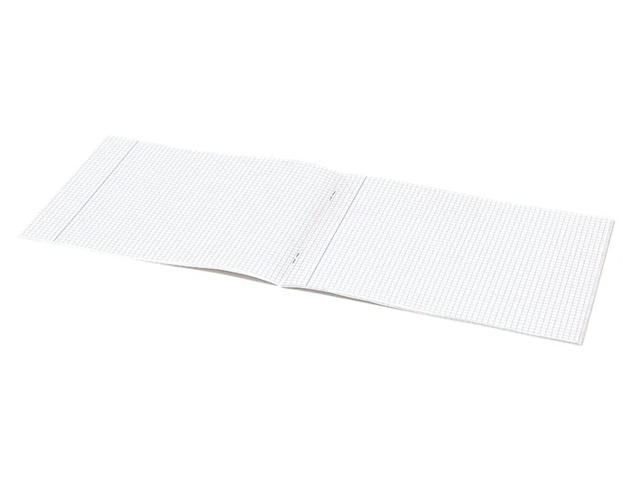 Liderpapel Libreta A5 Apaisada 32h 60gr Cuadro 3 mm con Margen
