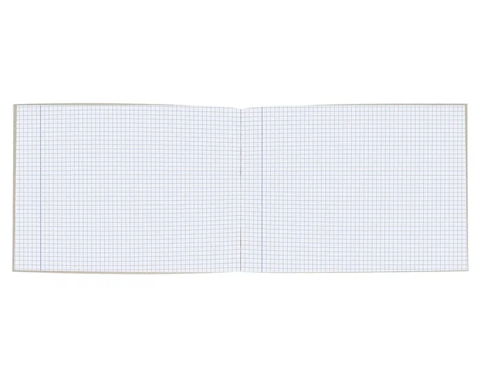 Liderpapel Libreta A5 Apaisada 32h 60gr Cuadro 3 mm con Margen