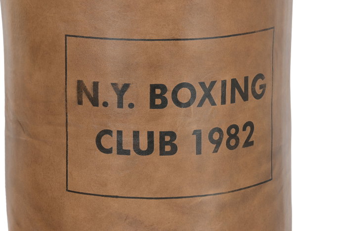 DKD Home Decor Saco de Boxeo de Piel Camel 36x36x100 cm