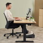 Fellowes Breyta Alfombrilla Ergonómica con Reposamuñecas Negro