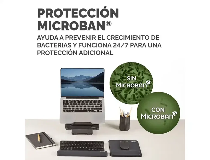Fellowes Breyta Alfombrilla Ergonómica 17.5 x 200 x 240mm