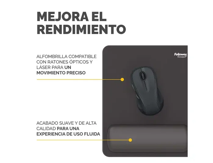 Fellowes Breyta Alfombrilla Ergonómica 17.5 x 200 x 240mm