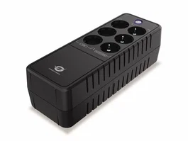 Conceptronic ZEUS09E 850VA 490W UPS con 6 salidas AC