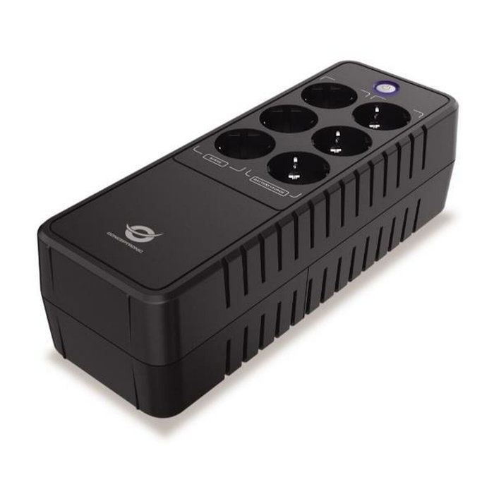 Conceptronic ZEUS09E Sistema de alimentación ininterrumpida 0,85 kVA 490 W 6 salidas AC