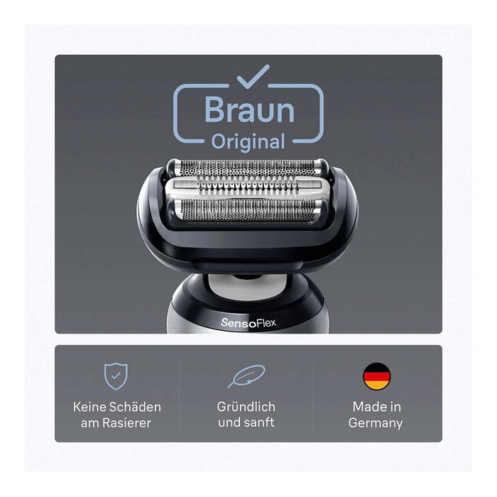 Braun Kombipack 64B Cabezal de Afeitado para Braun Series 6 60, 61, 62 Braun Kombipack 64B Cabezal de Afeitado para Braun Series 6 60, 61, 62