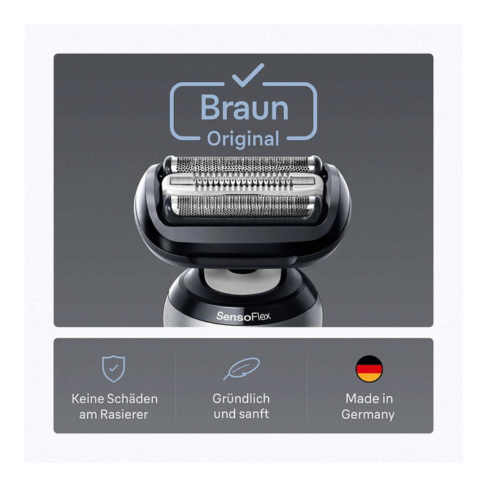 Braun Kombipack 64B para Series 6, Negro, Acero Inoxidable Braun Kombipack 64B para Series 6, Negro, Acero Inoxidable