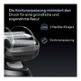 Braun Kombipack 64B para Series 6, Negro, Acero Inoxidable