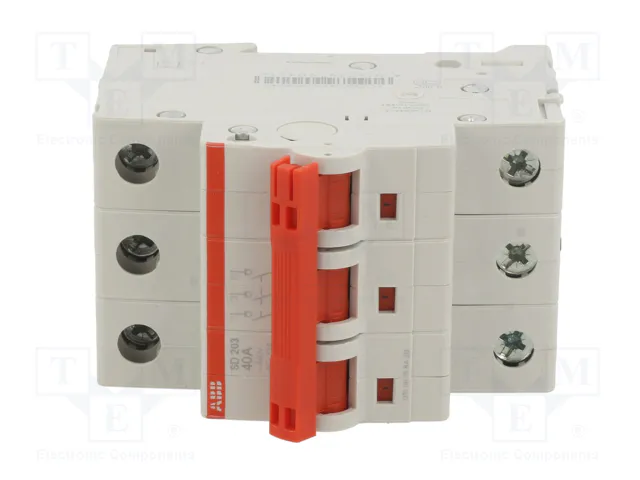 ABB SD200 Interruptor de aislamiento 3 polos 40A 400VAC