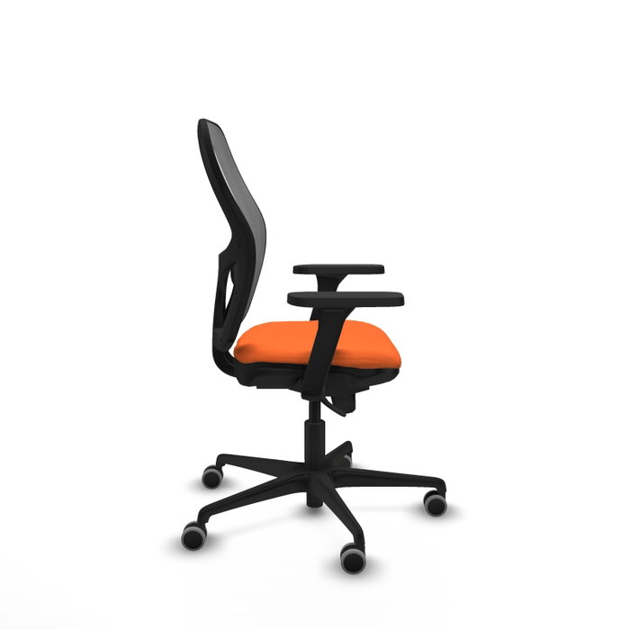 PIQUERAS Y CRESPO Silla de oficina Jorquera Naranja y Gris PIQUERAS Y CRESPO Silla de oficina Jorquera Naranja y Gris