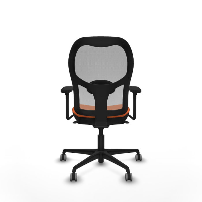 PIQUERAS Y CRESPO Silla de oficina Jorquera Naranja y Gris PIQUERAS Y CRESPO Silla de oficina Jorquera Naranja y Gris