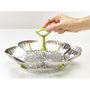 Joseph Joseph Bloom Cesta de vapor plegable de acero inoxidable
