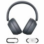 Baseus Auriculares Bass 35 Max USB Tipo C Bluetooth Gris
