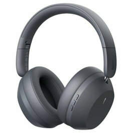 Baseus Auriculares Bass 35 Max USB Tipo C Bluetooth Gris