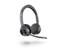 HP Poly Voyager 4320 UC Auricular Estéreo USB-A con Adaptador BT700 y Base de Carga, Negro