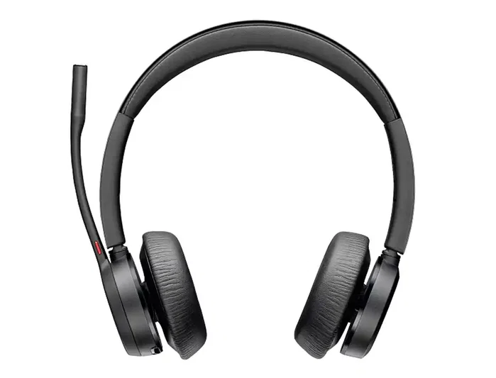 HP Poly Voyager 4320 UC Auriculares Estéreo USB-A con Adaptador BT700 y Base de Carga, Negro HP Poly Voyager 4320 UC Auriculares Estéreo USB-A con Adaptador BT700 y Base de Carga, Negro