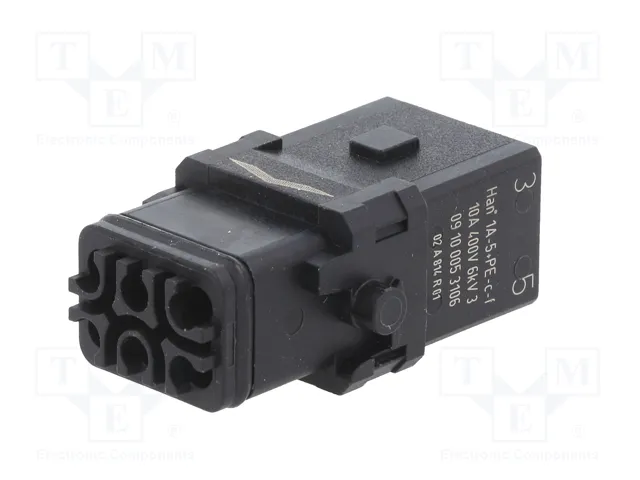 HARTING Han® 1A Plantilla de Contacto Hembra 6 PIN HARTING Han® 1A Plantilla de Contacto Hembra 6 PIN