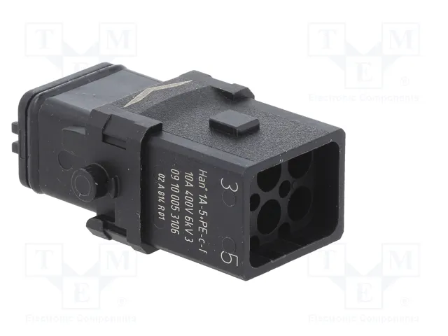 HARTING Han® 1A Plantilla de Contacto Hembra 6 PIN HARTING Han® 1A Plantilla de Contacto Hembra 6 PIN