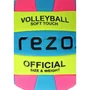 REZO Balón de Voleibol PVC Contraste Bicolor Resistente y Ligero