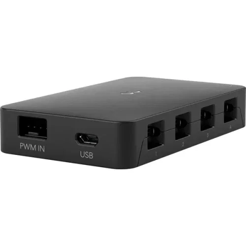 Fractal Design FD-A-APH1-001 Adjust Pro Hub Controlador RGB y Ventiladores ARGB Gen 2 sin Software Negro