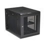 Startech Armario Rack 12U 19 Pulgadas 4 Columnas para Servidores con Estante 1U Montaje en Pared RK1232WALHM