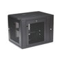 Startech Armario Rack 12U 19 Pulgadas 4 Columnas para Servidores con Estante 1U Montaje en Pared RK1232WALHM