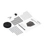 Startech Armario Rack 12U 19 Pulgadas 4 Columnas para Servidores con Estante 1U Montaje en Pared RK1232WALHM