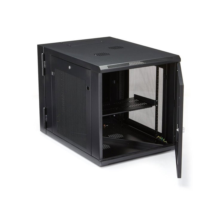 Startech Armario Rack 12U 19 Pulgadas 4 Columnas para Servidores con Estante 1U Montaje en Pared RK1232WALHM Startech Armario Rack 12U 19 Pulgadas 4 Columnas para Servidores con Estante 1U Montaje en Pared RK1232WALHM