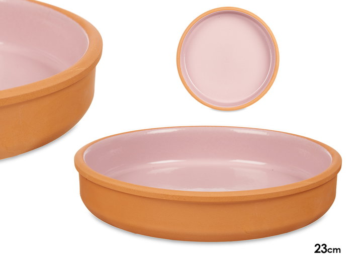 La Dehesa Cazuela Barro 23 cm Color Rosa (Set de 10) La Dehesa Cazuela Barro 23 cm Color Rosa (Set de 10)