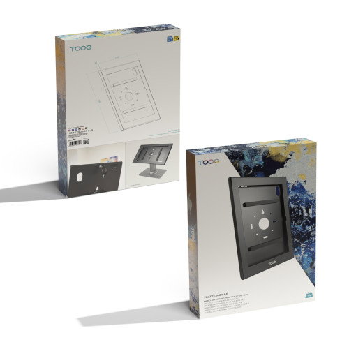 Tooq Marco Antirrobo para Tablet 14,6 Pulgadas Negro TQATTE2601-L-B