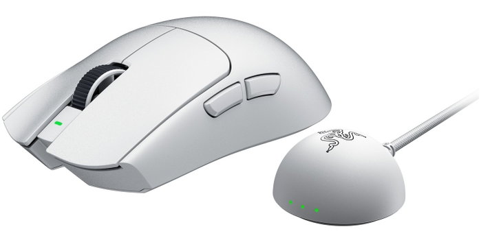 Razer Viper V4 Pro Ratón Gaming Inalámbrico Blanco 50000 DPI 50g