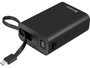 Sandberg Powerbank 20000 mAh PD20W Connect - Batería Externa Portátil con Carga Rápida USB-C de 20W y Cable Integrado, para Móvil y Tablet