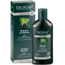 Biokap Champú Purificante 200Ml. Bio para Cuero Cabelludo con Descamación