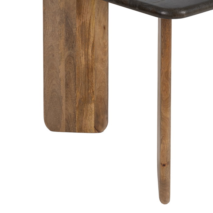 Ixia Mesa Comedor Natural-Marrón 200 x 100 x 76 cm