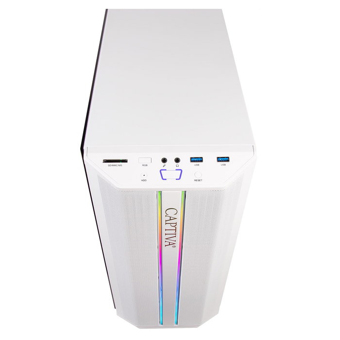 Captiva PC Sobremesa Gaming Advanced R98 608, Procesador AMD Ryzen 7 5700X, 32GB RAM, SSD 1TB, Tarjeta Gráfica NVIDIA GeForce RTX 5060, Sistema Operativo Windows 11