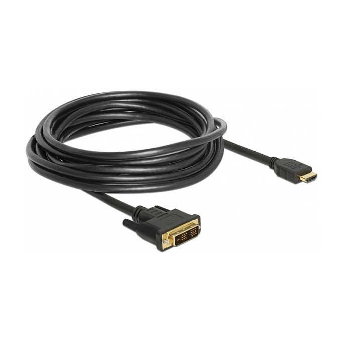 DeLOCK Cable Adaptador de Vídeo Bidireccional DVI-D a HDMI 5 m DeLOCK Cable Adaptador de Vídeo Bidireccional DVI-D a HDMI 5 m