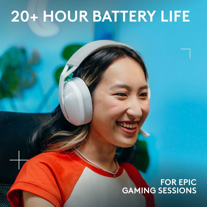 Logitech G G321 LIGHTSPEED Auriculares Inalámbricos Blanco
