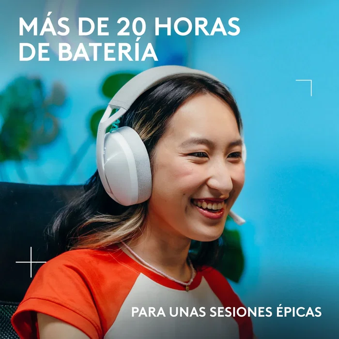 Logitech G Auriculares G321 LIGHTSPEED Blanco