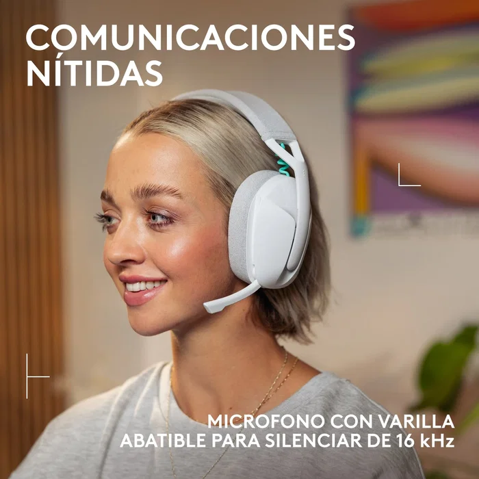 Logitech G Auriculares G321 LIGHTSPEED Blanco