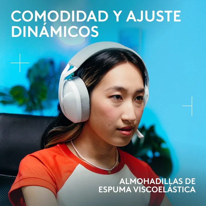 Logitech G Auriculares G321 LIGHTSPEED Blanco