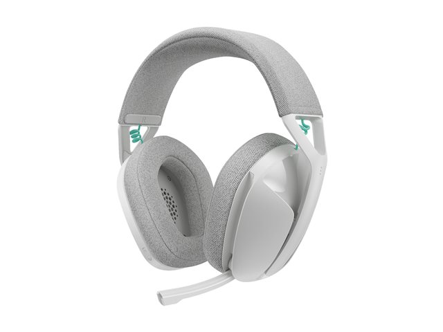 Logitech G332 Auriculares Gaming LIGHTSPEED Inalámbricos Bluetooth 5.2, Compatibles con PC/PS5/Switch, Transductores 40mm, 20h Autonomía, Blanco