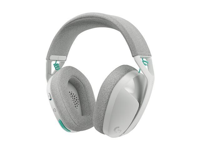Logitech G332 Auriculares Gaming LIGHTSPEED Inalámbricos Bluetooth 5.2, Compatibles con PC/PS5/Switch, Transductores 40mm, 20h Autonomía, Blanco