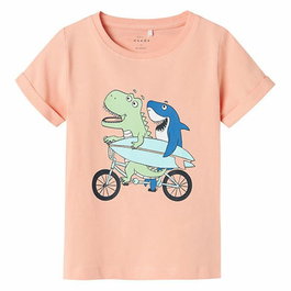 Camiseta de Manga Corta Infantil Name It Nmmvux