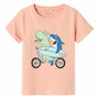 Camiseta de Manga Corta Infantil Name It Nmmvux