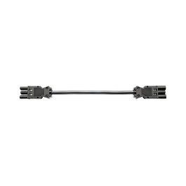 Bachmann Gerteverlängerung GST18-3 Stecker/Kupplung schwarz 2m Halogenfrei
