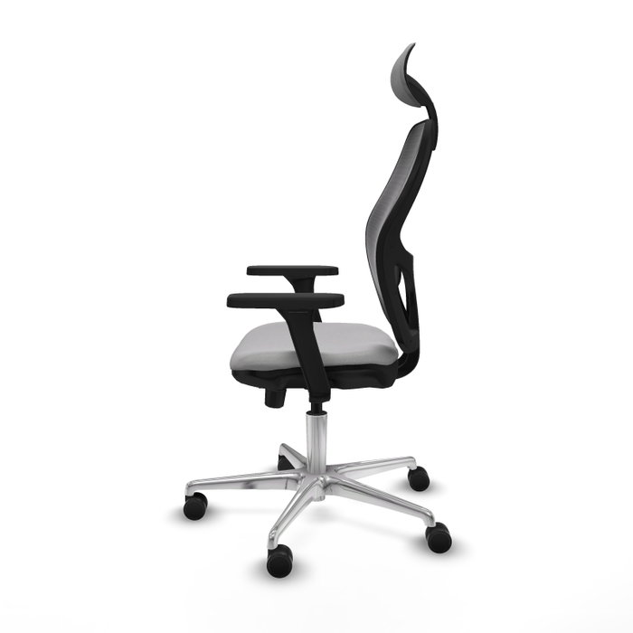 PIQUERAS Y CRESPO Silla de oficina Jorquera Gris claro/Negro PIQUERAS Y CRESPO Silla de oficina Jorquera Gris claro/Negro