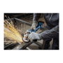 Bosch GWS 18V-8 Professional Esmeriladora Angular a Batería 18V Solo, Diámetro Disco 125mm, 11000 RPM, Sin Batería ni Cargador, Color Azul y Negro, en L-BOXX