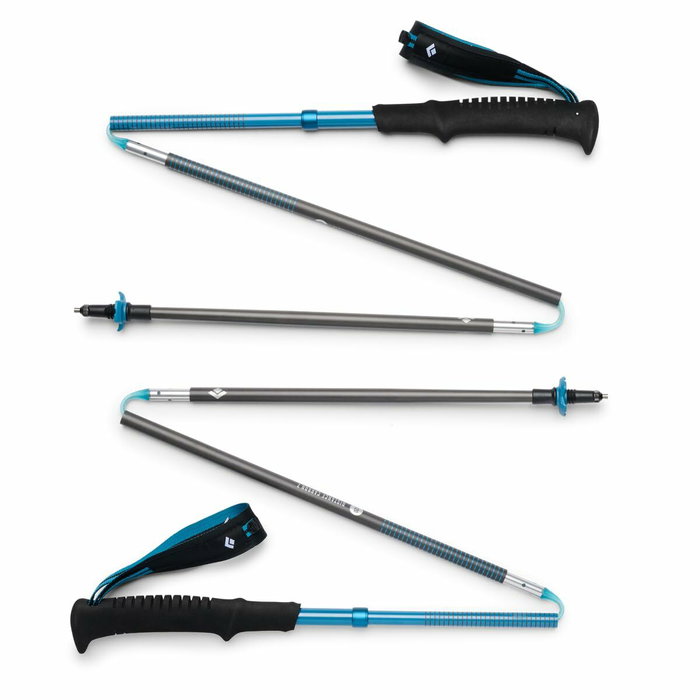 Black Diamond Distance Carbon Z 130 cm - Antracita/Azul Black Diamond Distance Carbon Z 130 cm - Antracita/Azul